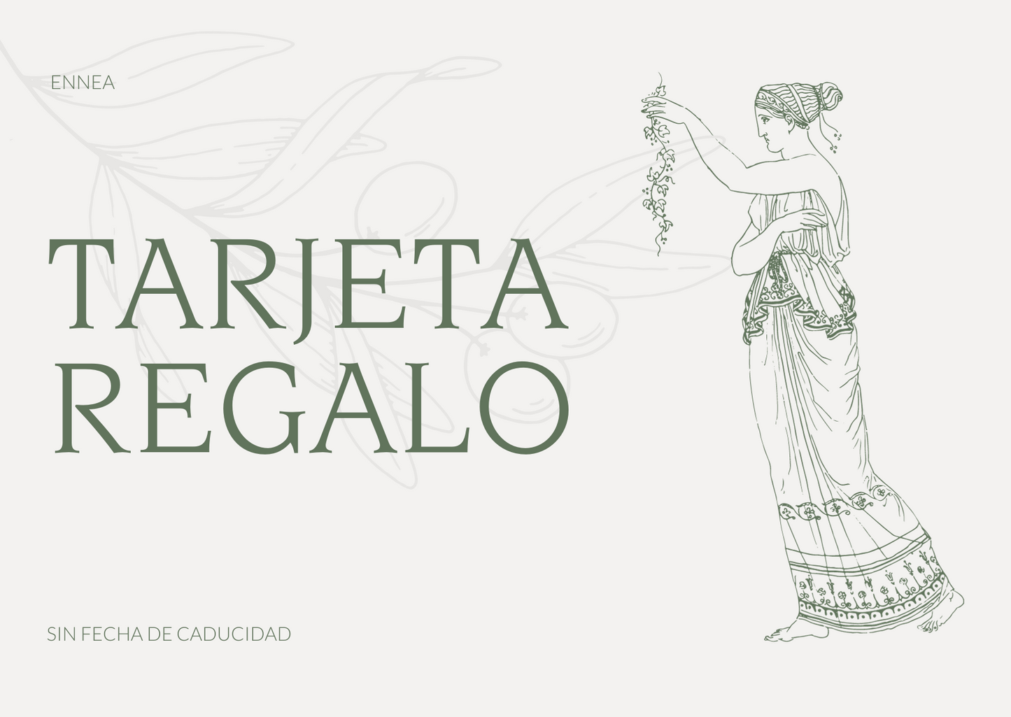 Tarjeta regalo ENNEA