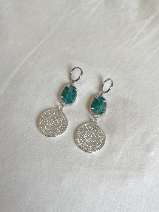 Pendientes FESTOS - Reworked - color plata